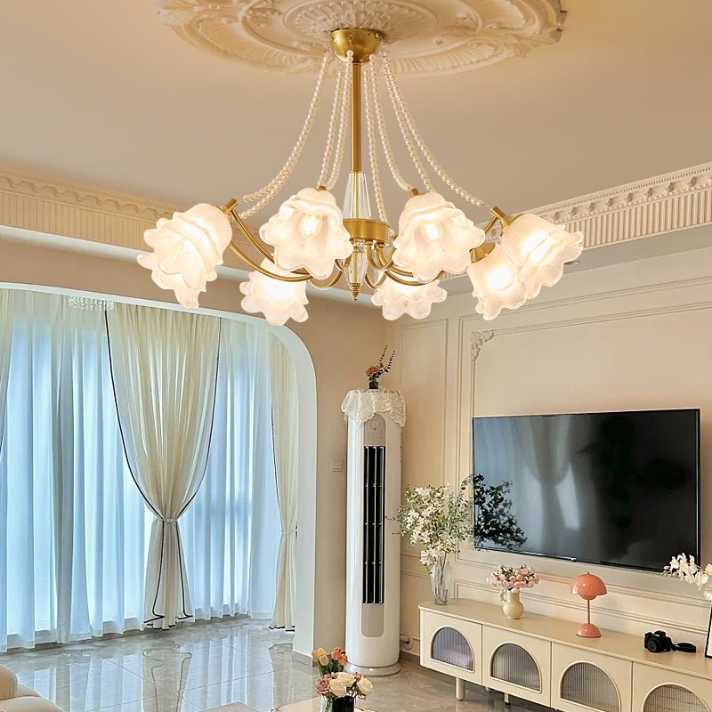 Rovena Glass Chandelier-Moonnatur