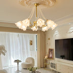 Rovena Glass Chandelier-Moonnatur