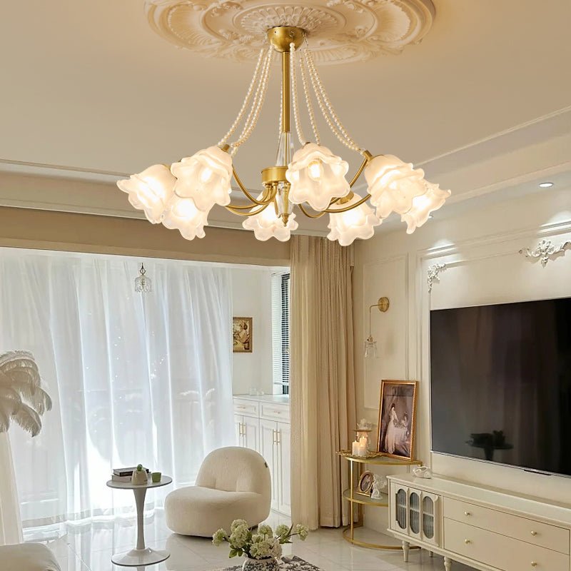 Rovena Glass Chandelier-Moonnatur