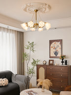 Rovena Glass Chandelier-Moonnatur