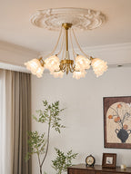 Rovena Glass Chandelier-Moonnatur