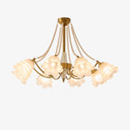 Rovena Glass Chandelier-Moonnatur