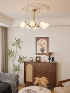 Rovena Glass Chandelier-Moonnatur