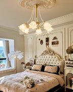 Rovena Glass Chandelier-Moonnatur