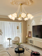 Rovena Glass Chandelier-Moonnatur