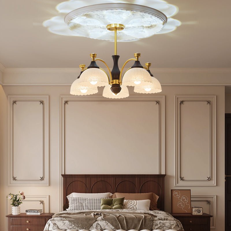 Sovara Wood Chandelier-Moonnatur