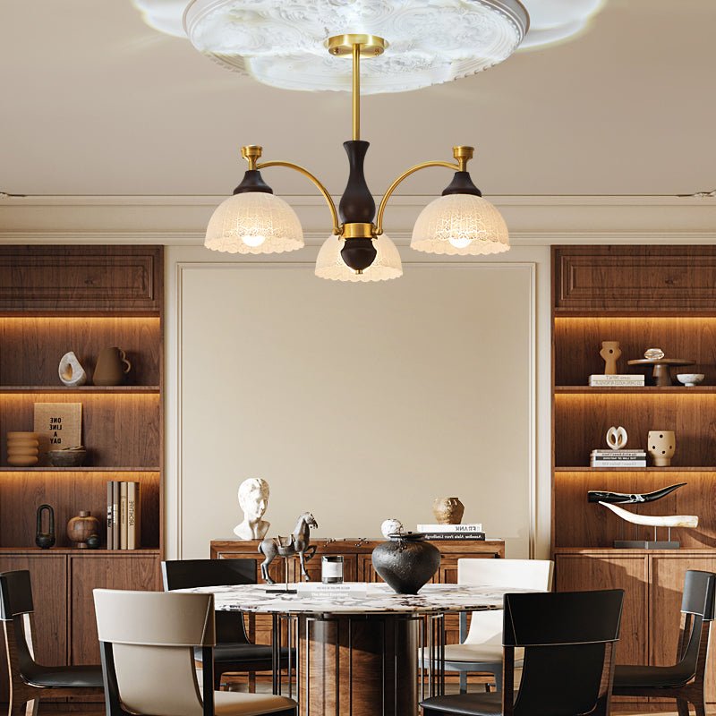 Sovara Wood Chandelier-Moonnatur