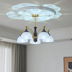 Sovara Wood Chandelier-Moonnatur