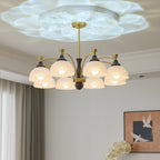 Sovara Wood Chandelier-Moonnatur