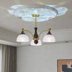 Sovara Wood Chandelier-Moonnatur