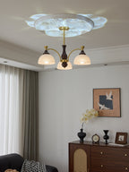 Sovara Wood Chandelier-Moonnatur
