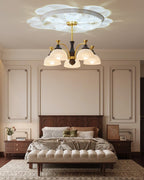 Sovara Wood Chandelier-Moonnatur