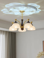 Sovara Wood Chandelier-Moonnatur