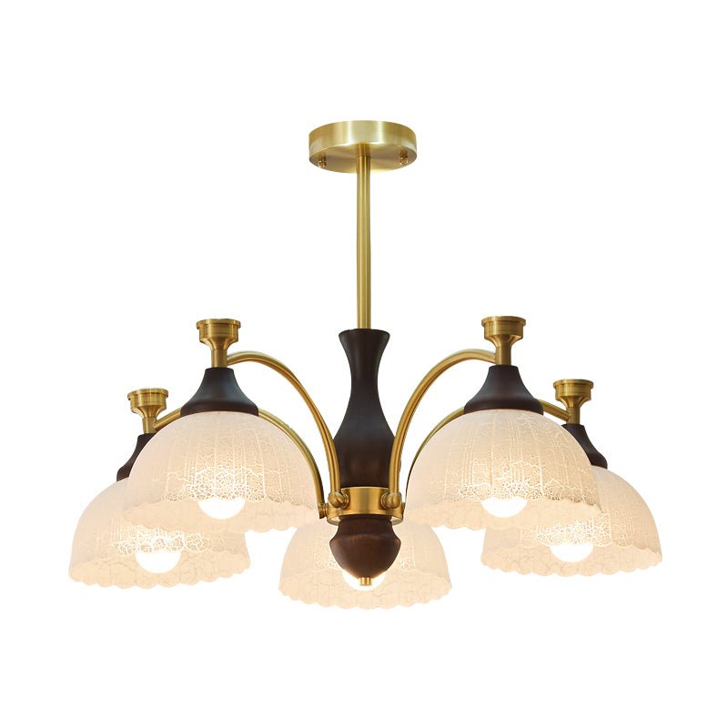 Sovara Wood Chandelier-Moonnatur