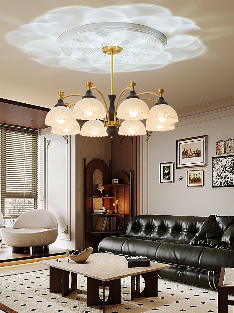 Sovara Wood Chandelier-Moonnatur
