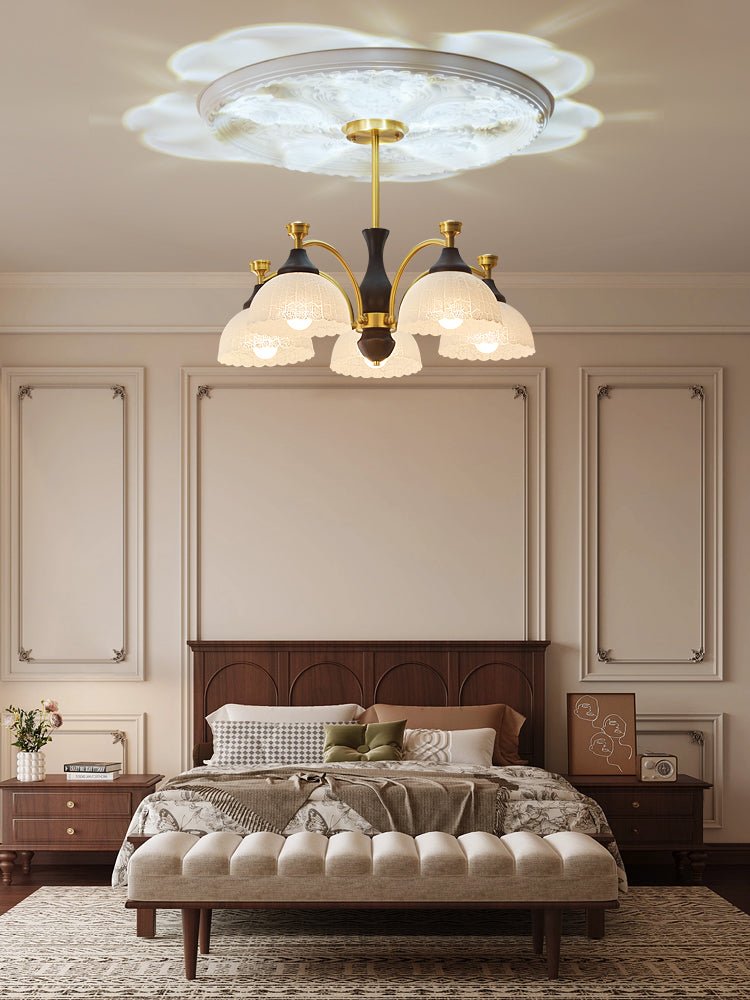 Sovara Wood Chandelier-Moonnatur