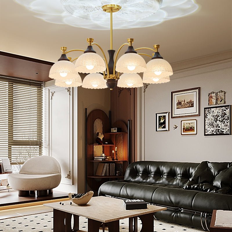 Sovara Wood Chandelier-Moonnatur