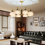 Sovara Wood Chandelier-Moonnatur