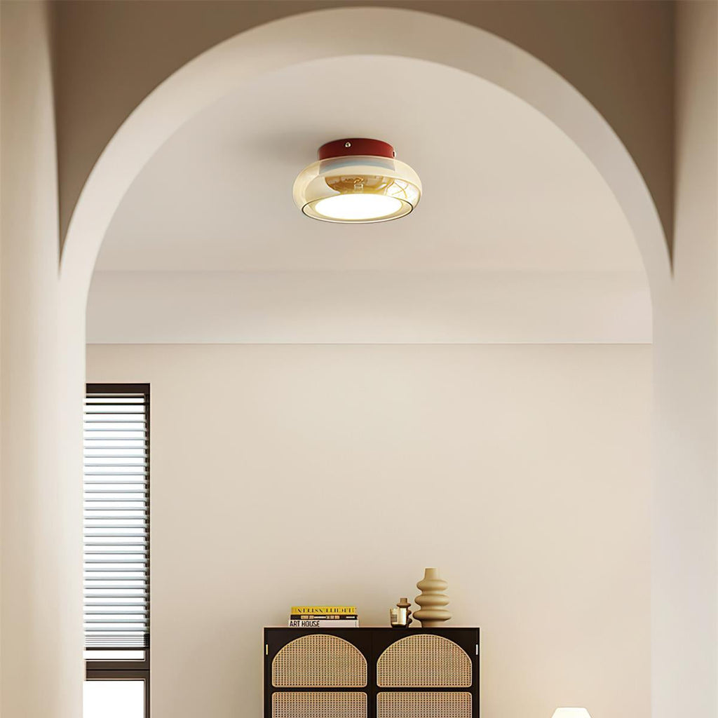 Lathenenis Glass Ceiling Light-Moonnatur