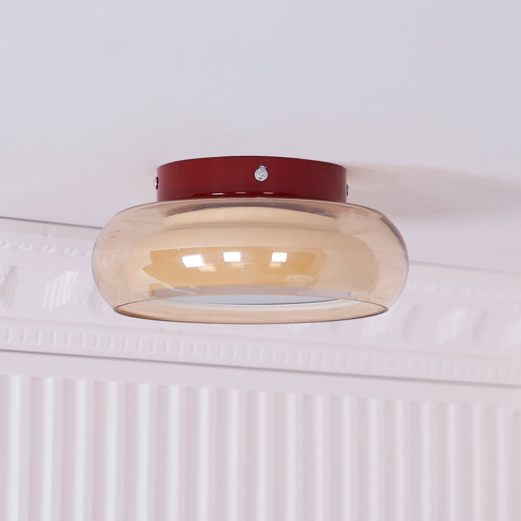 Lathenenis Glass Ceiling Light-Moonnatur