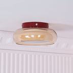 Lathenenis Glass Ceiling Light-Moonnatur