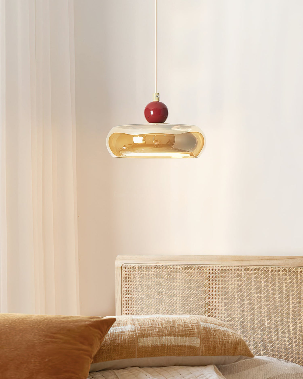 Ferrowwood Glass Pendant Light-Moonnatur