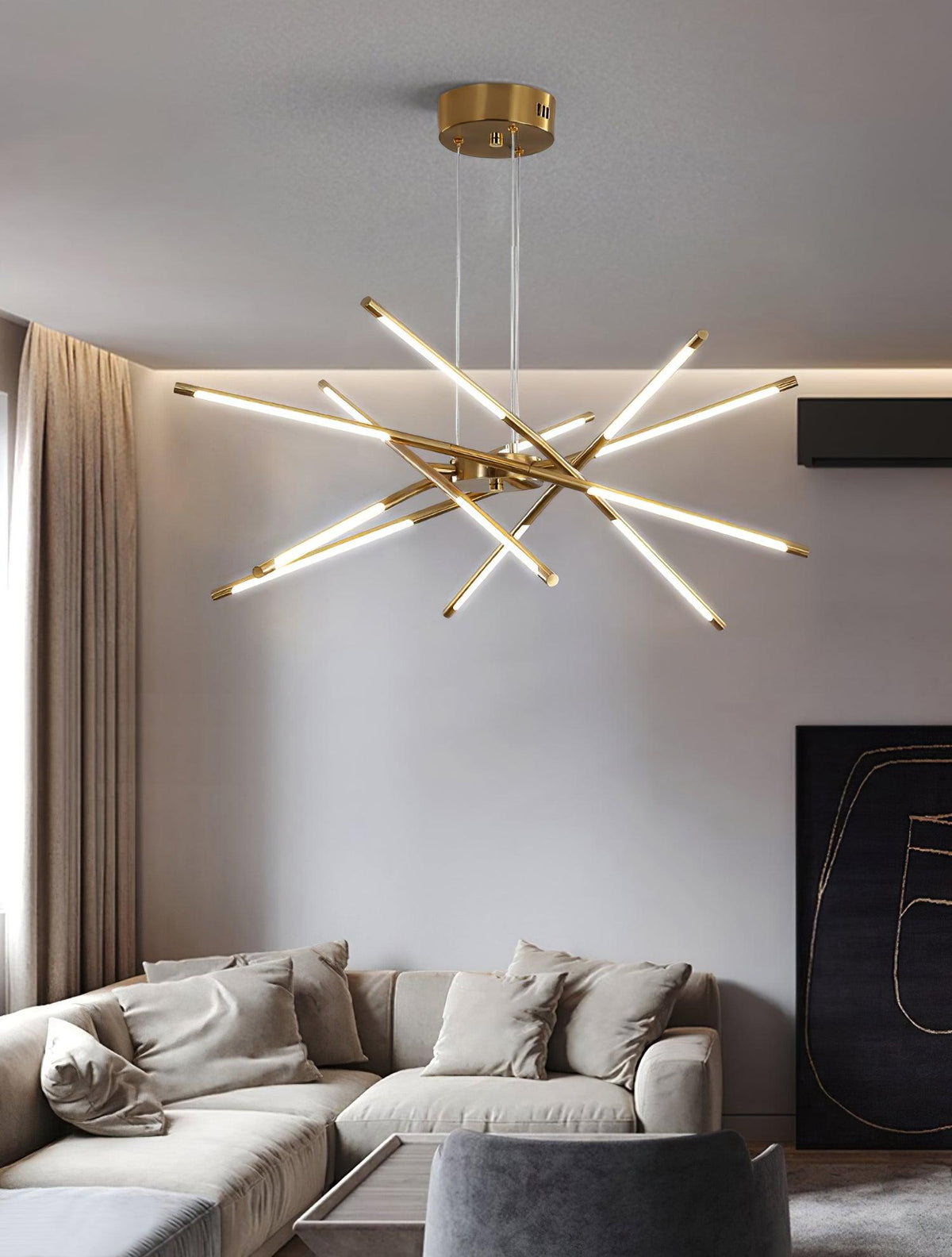 Raleneth Iron Chandelier-Moonnatur