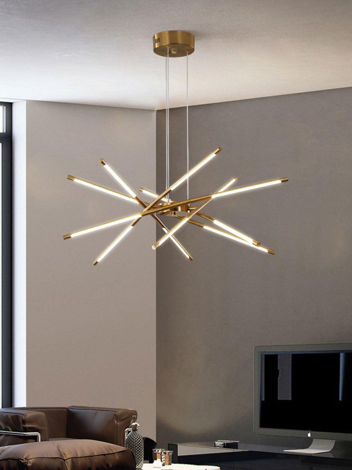 Raleneth Iron Chandelier-Moonnatur