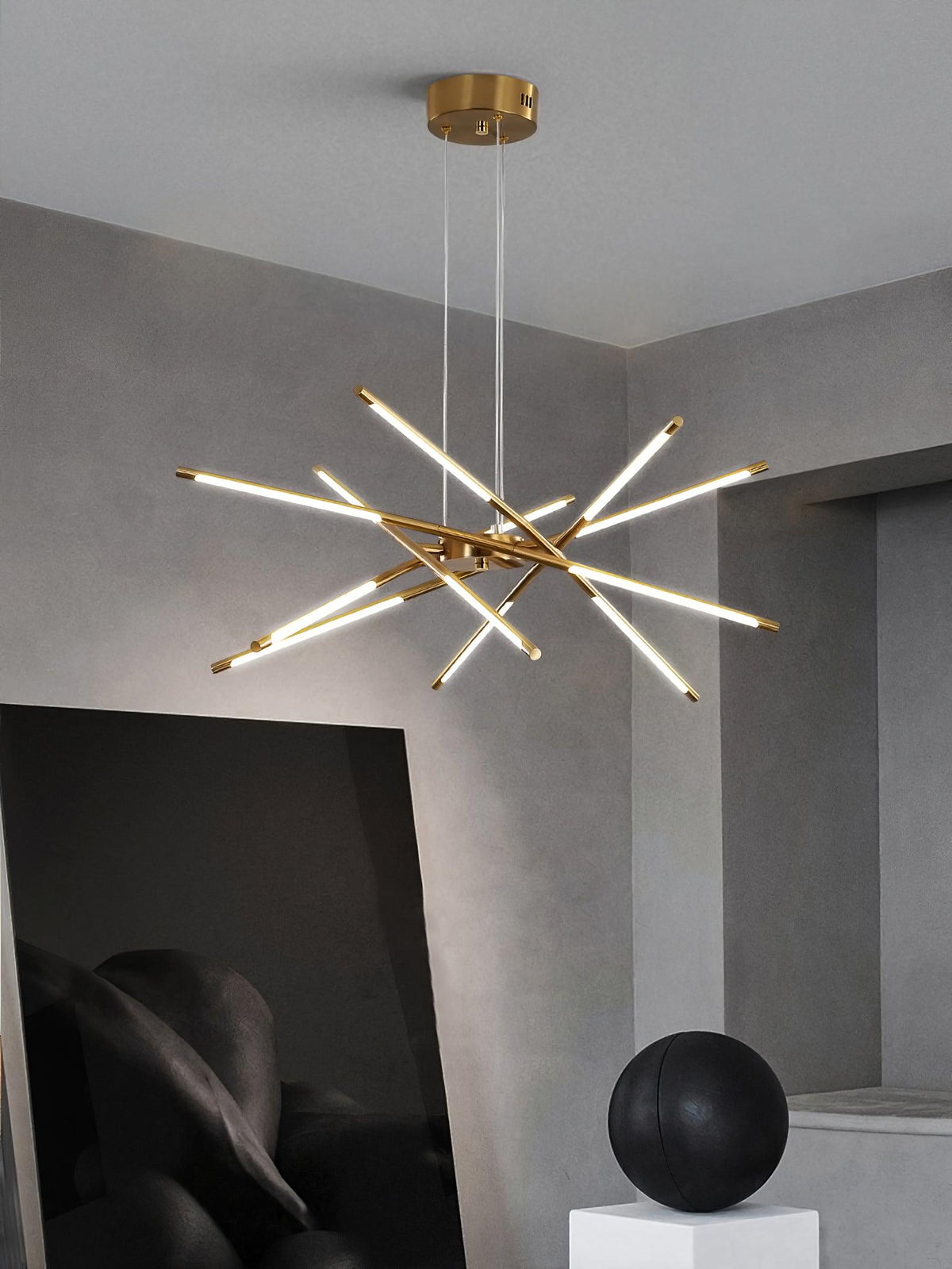 Raleneth Iron Chandelier-Moonnatur