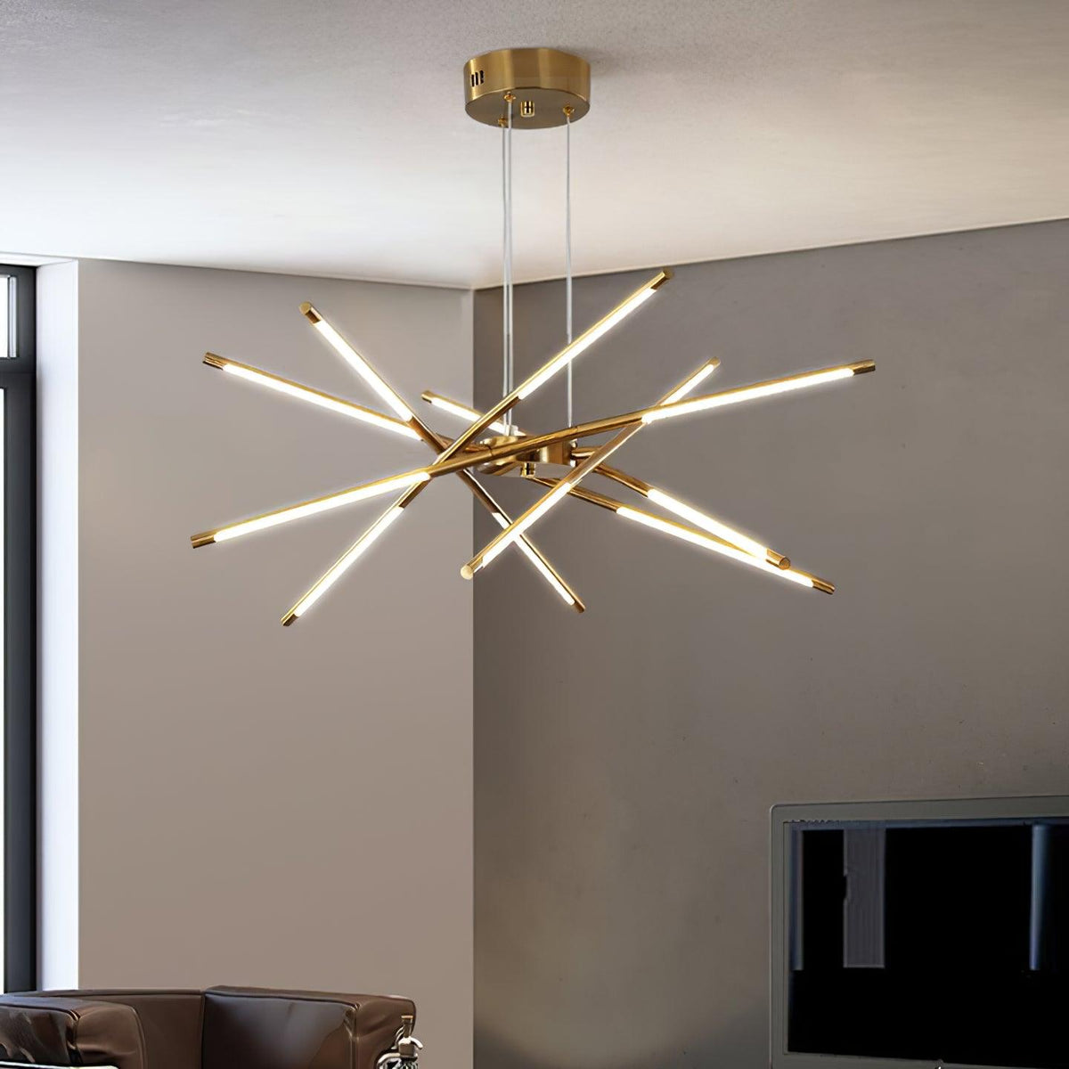 Raleneth Iron Chandelier-Moonnatur