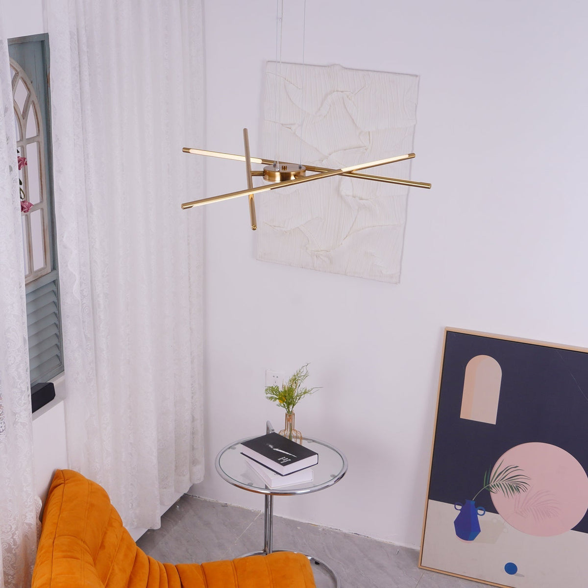 Raleneth Iron Chandelier-Moonnatur