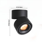 Cavella Aluminium Ceiling Light-Moonnatur
