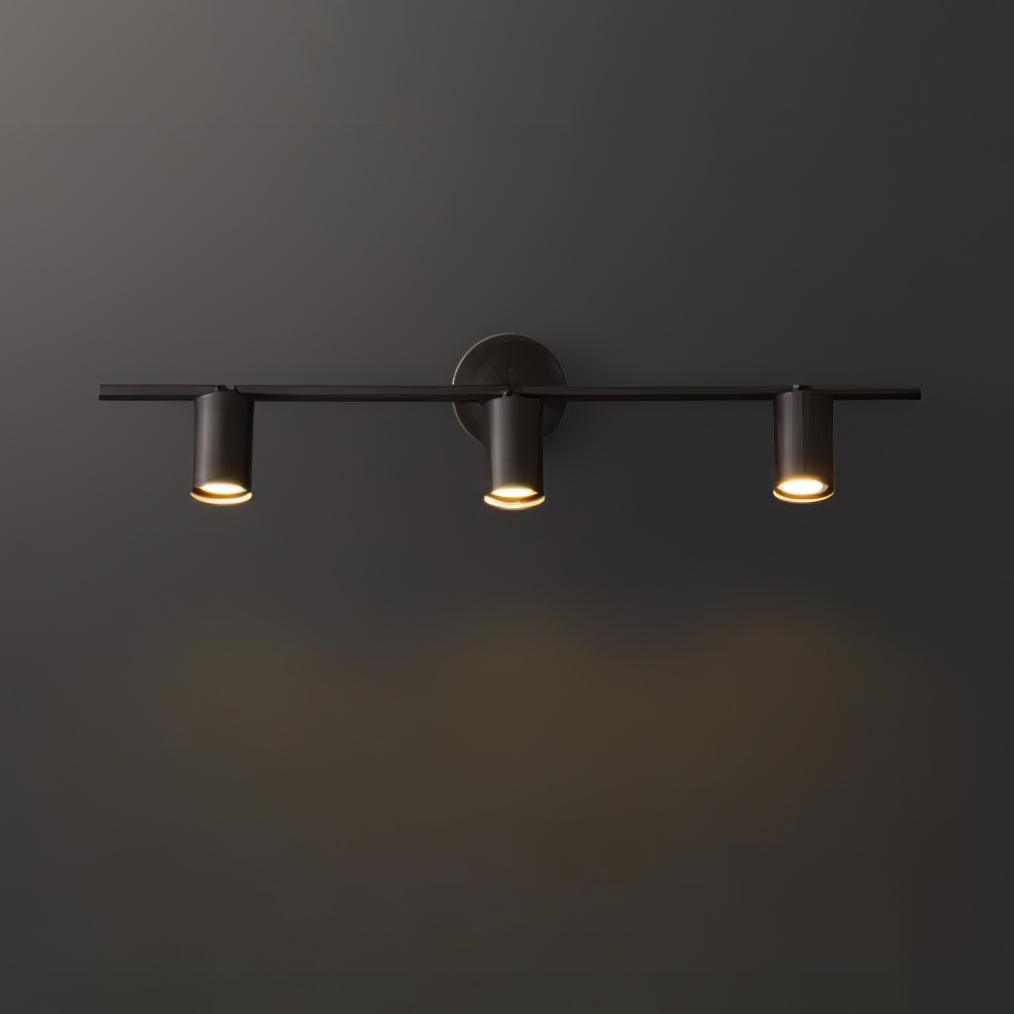 Zavelle Brass Spotlight Wall Light-Moonnatur