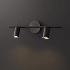 Zavelle Brass Spotlight Wall Light-Moonnatur