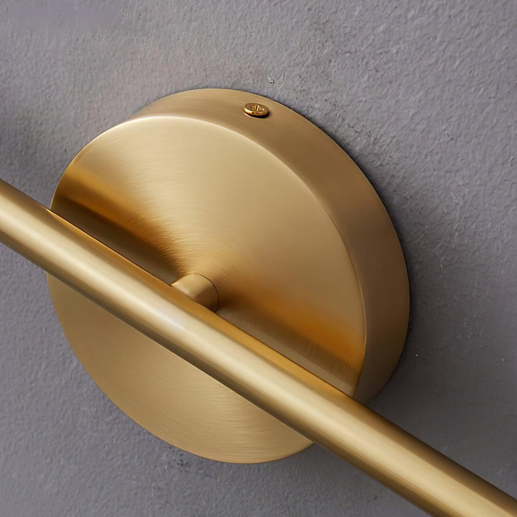 Zavelle Brass Spotlight Wall Light-Moonnatur