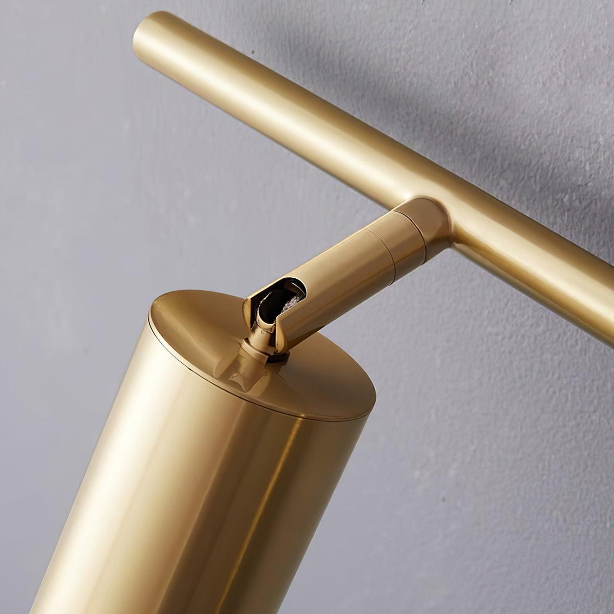 Zavelle Brass Spotlight Wall Light-Moonnatur