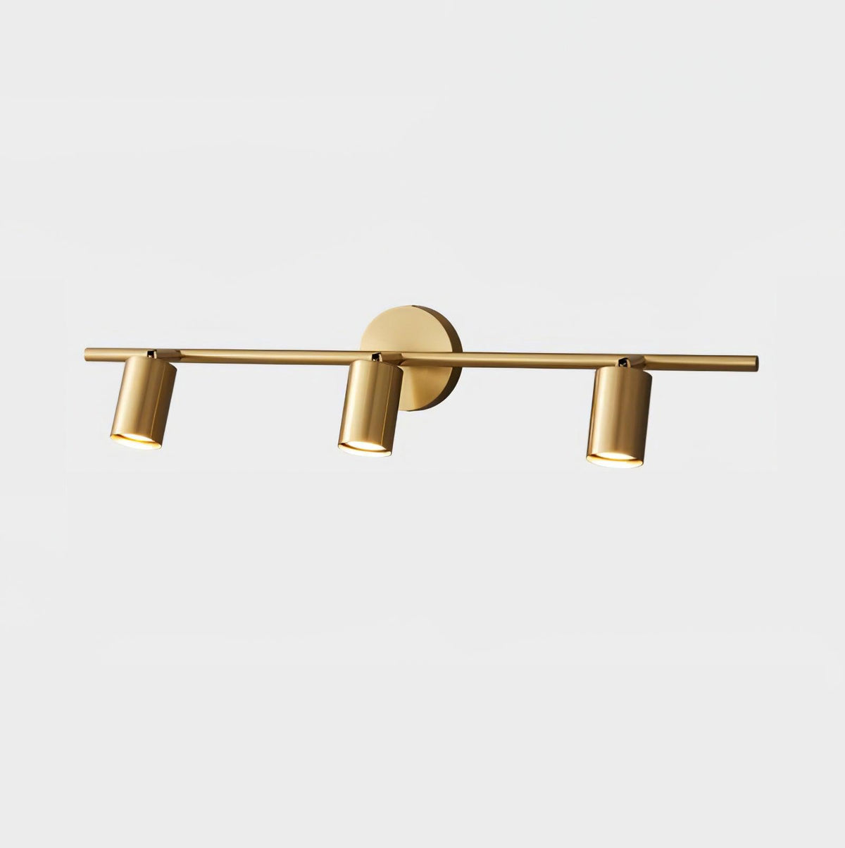 Zavelle Brass Spotlight Wall Light-Moonnatur