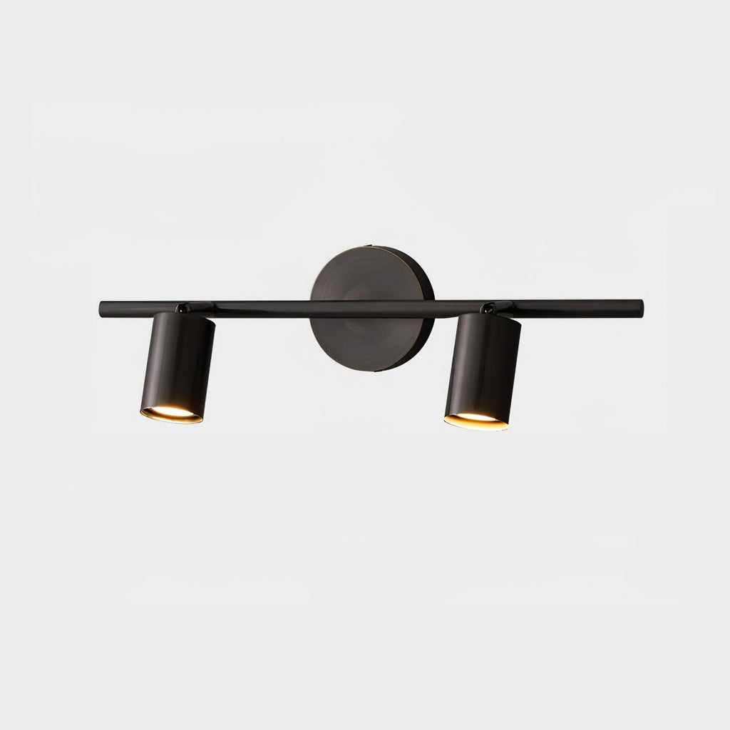 Zavelle Brass Spotlight Wall Light-Moonnatur