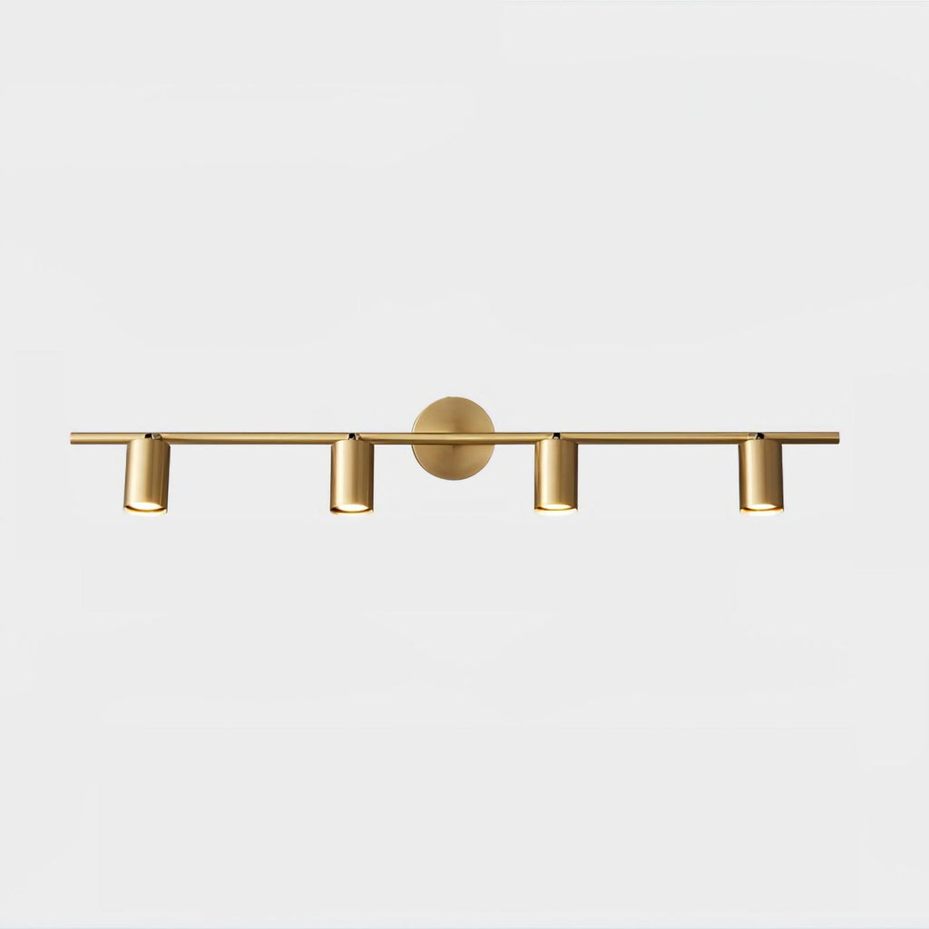 Zavelle Brass Spotlight Wall Light-Moonnatur