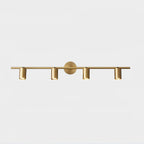 Zavelle Brass Spotlight Wall Light-Moonnatur