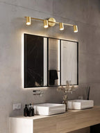 Zavelle Brass Spotlight Wall Light-Moonnatur