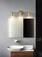Zavelle Brass Spotlight Wall Light-Moonnatur