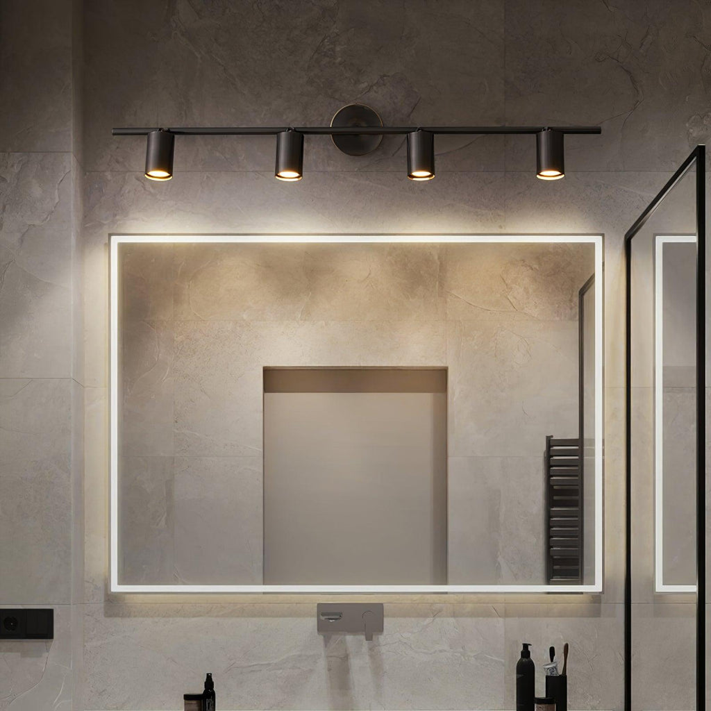 Zavelle Brass Spotlight Wall Light-Moonnatur