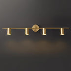 Zavelle Brass Spotlight Wall Light-Moonnatur