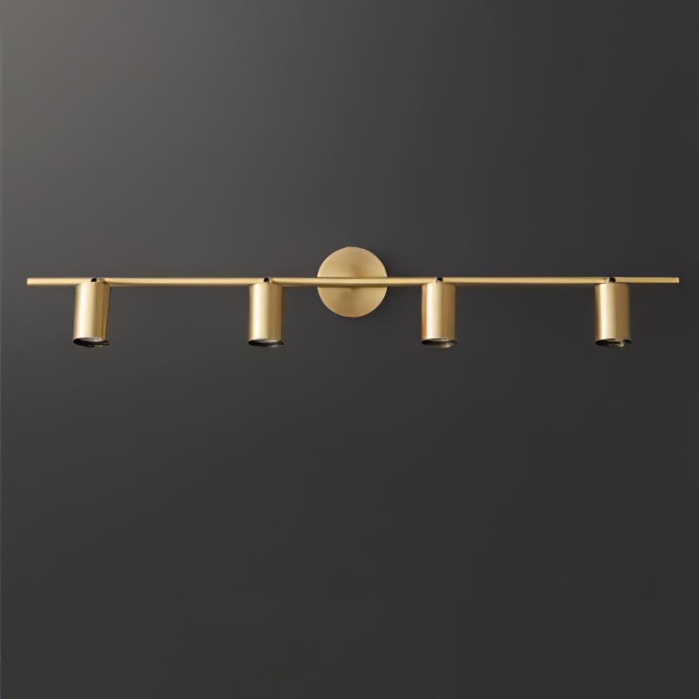 Zavelle Brass Spotlight Wall Light-Moonnatur