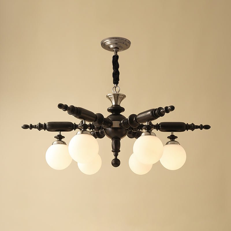 Silveneth Wood Chandelier-Moonnatur