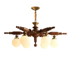 Silveneth Wood Chandelier-Moonnatur