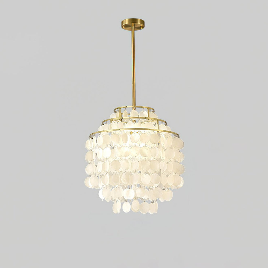 Faravel Shell Chandelier-Moonnatur