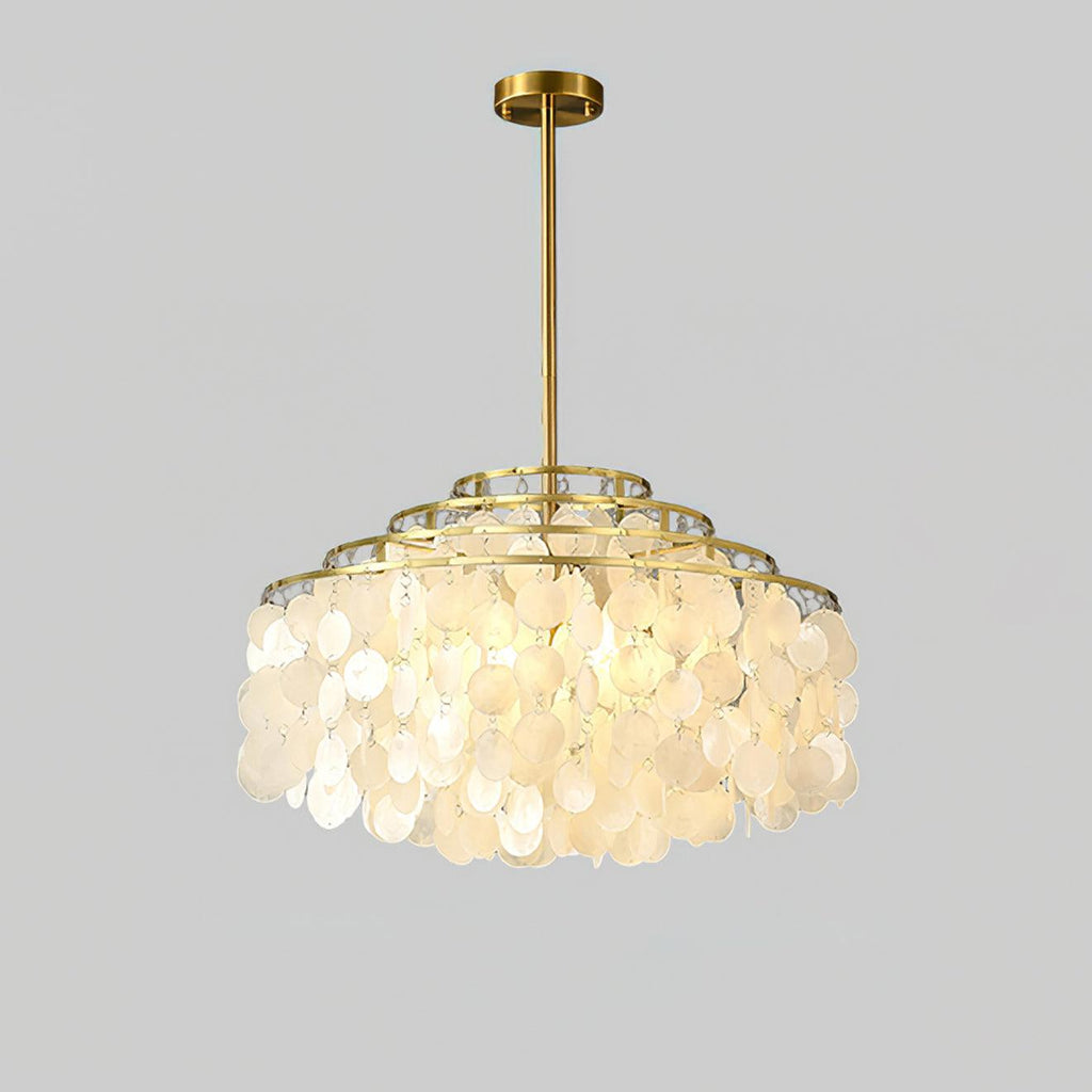 Faravel Shell Chandelier-Moonnatur
