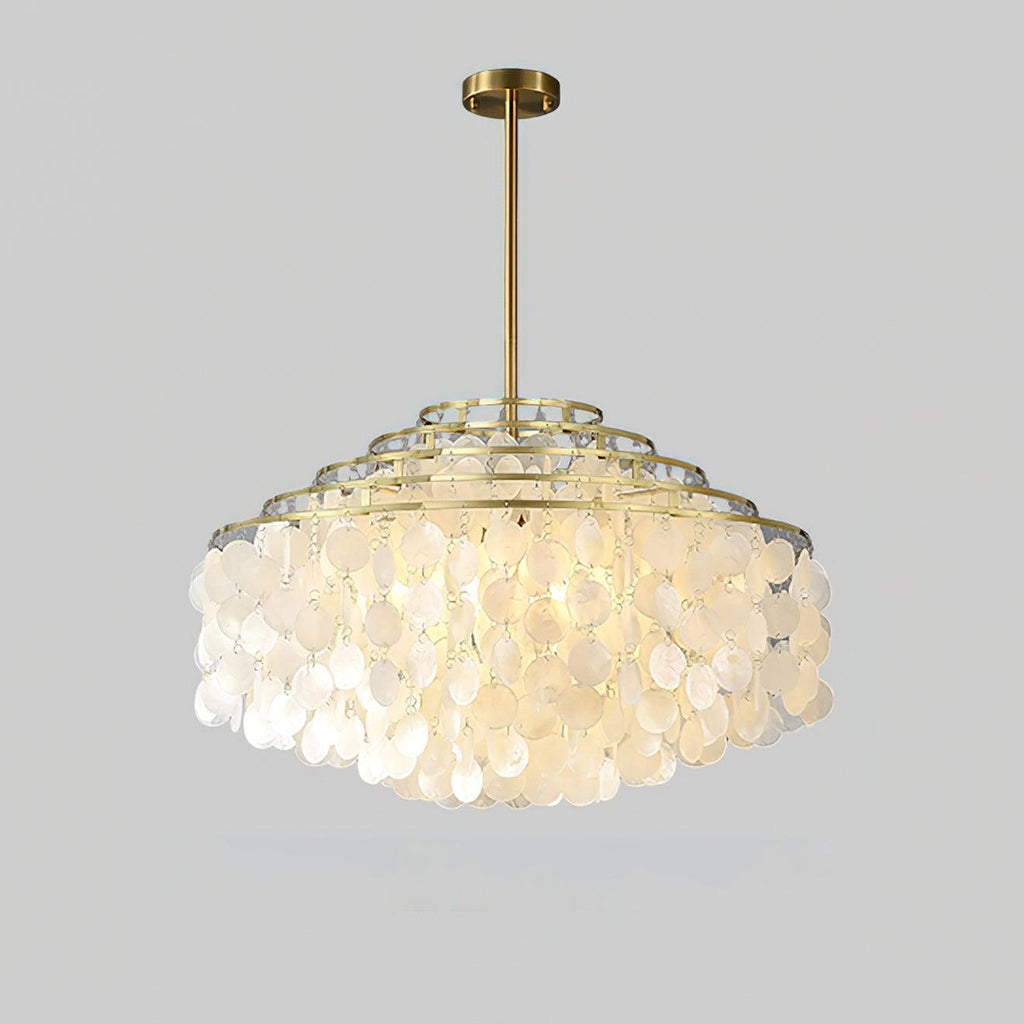 Faravel Shell Chandelier-Moonnatur
